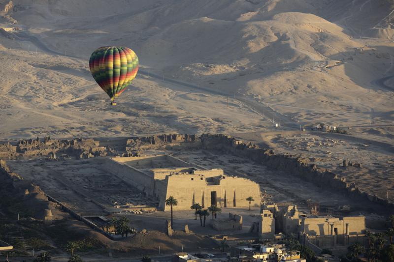 Autoridades egipcias suspenden vuelos en globo aerostático Foto: AP