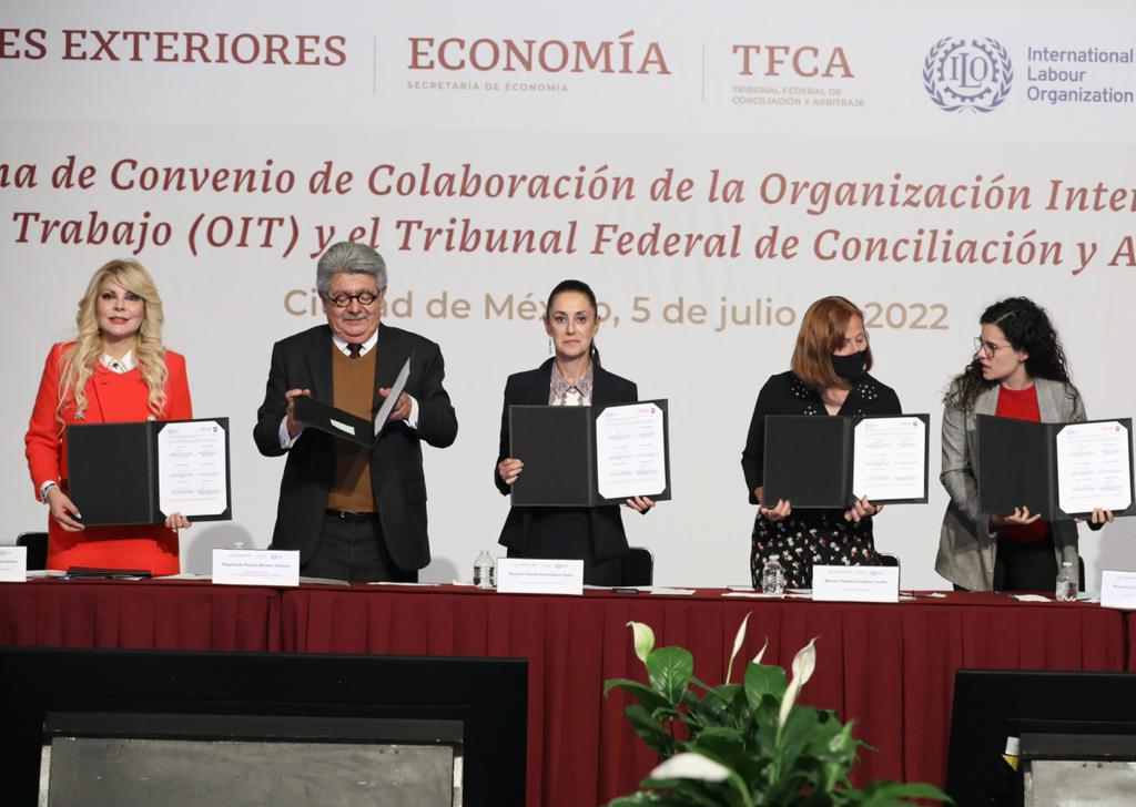 Firman TFCA y OIT convenio de colaboración para el desarrollo de política de igualdad y derechos humanos: SEGOB