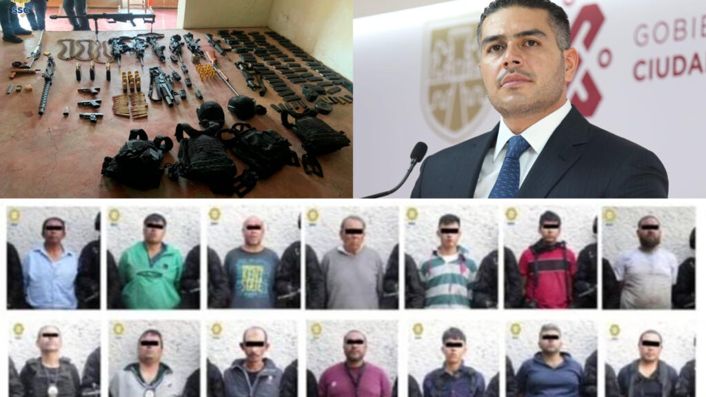 Criminales detenidos en Topilejo, no son del grupo criminal “Los Rojos” , podrían ser del “Cártel del Pacífico”: SSC-CDMX