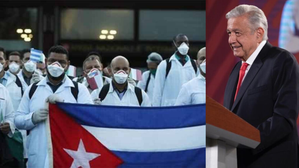 Médicos cubanos sin privilegios: AMLO