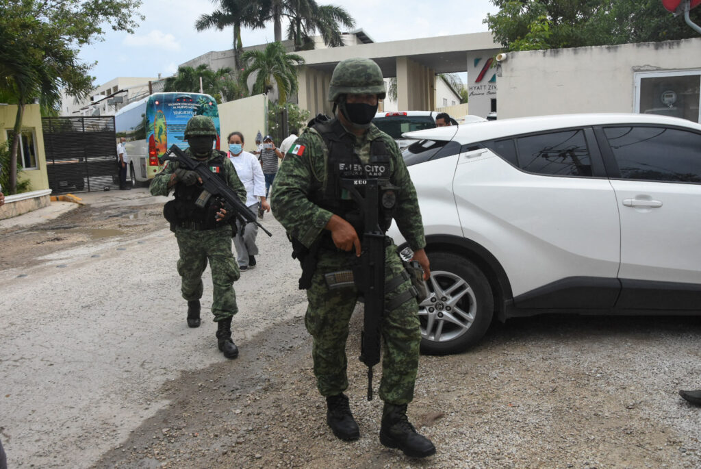 Con más militares, buscan frenar ola de violencia en Quintana Roo Foto: Internet