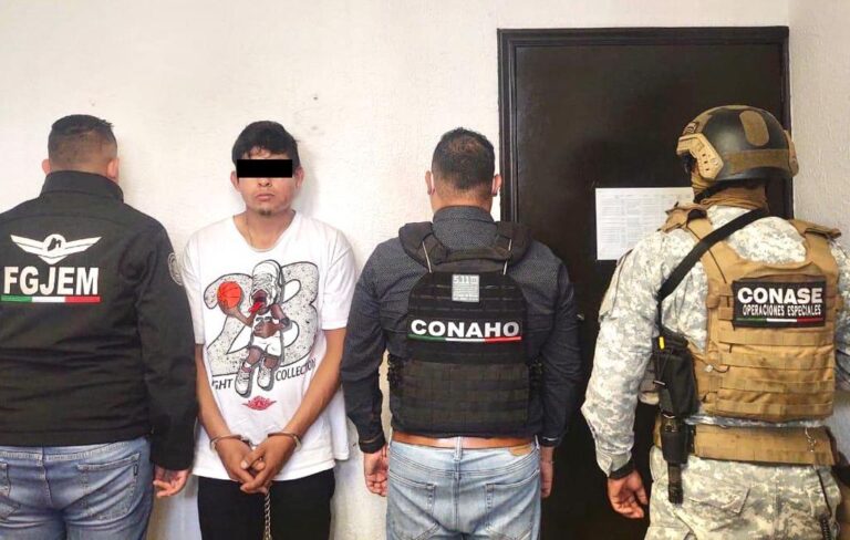 SSPC y CONASE capturaron a Gerardo “N”, presunto integrante de “La Familia Michoacana” *FOTO SSPC / CONASE