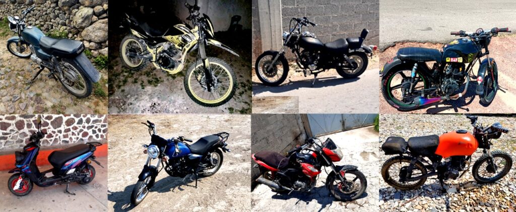 SSP-Hidalgo recuperó 16 motocicletas con reporte de robo *FOTO SSP-HIDALGO