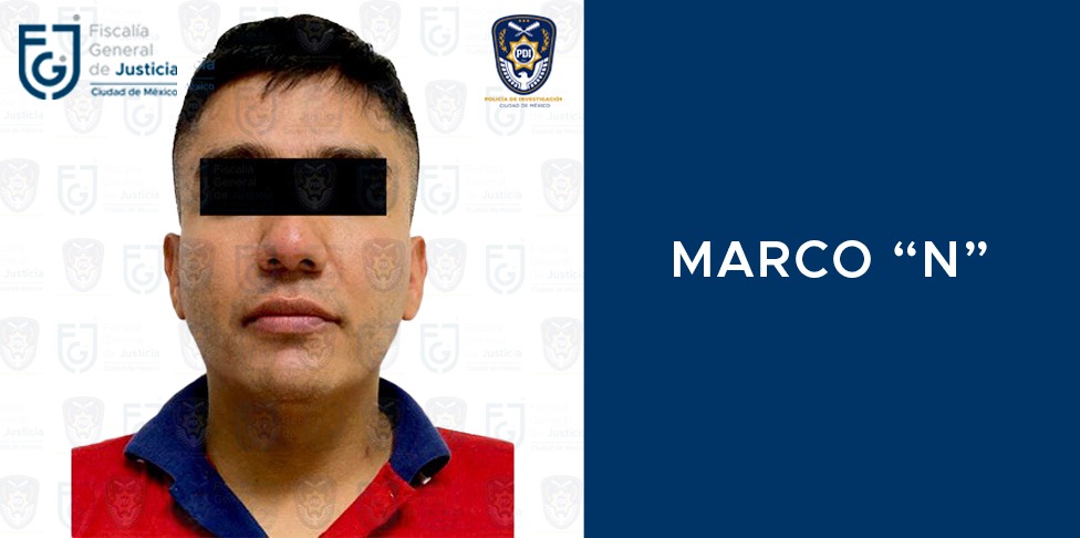 Juez dictó sentencia de 520 años de prisión en contra de Marco Antonio “N”, por el delito de secuestro de 13 personas *FOTOS & VIDEO FGJ-CDMX