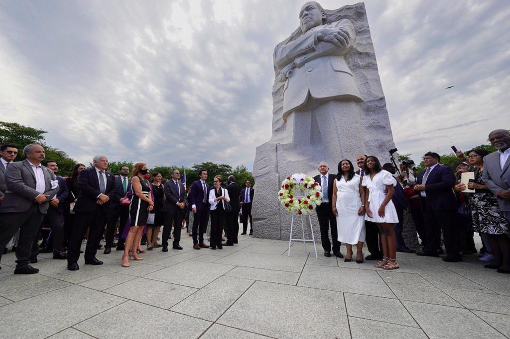 AMLO destacó legado de Martin Luther King Foto: Presidencia