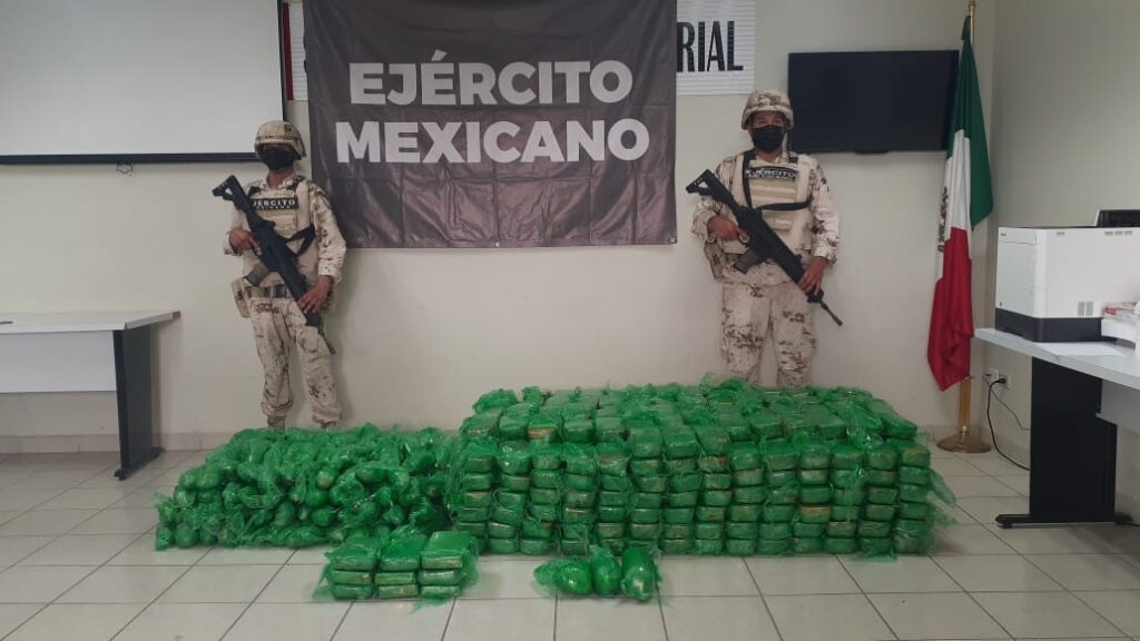SEDENA aseguró más de 214 kilos de diversos narcóticos en Sonora *FOTOS SEDENA