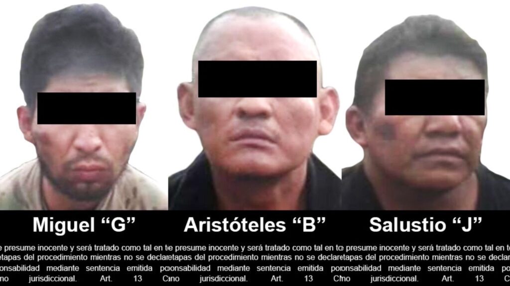 FGR logra vinculación a proceso en contra de 3 personas detenidas con armamento de uso exclusivo *FOTOS FGR / SEDENA