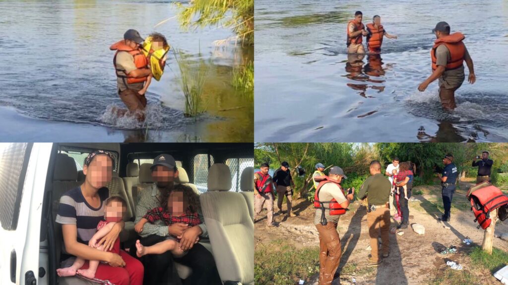 INM: Grupos Beta de Coahuila y Veracruz rescataron y auxiliaron a 6 migrantes *FOTOS & VIDEO SEGOB / INM