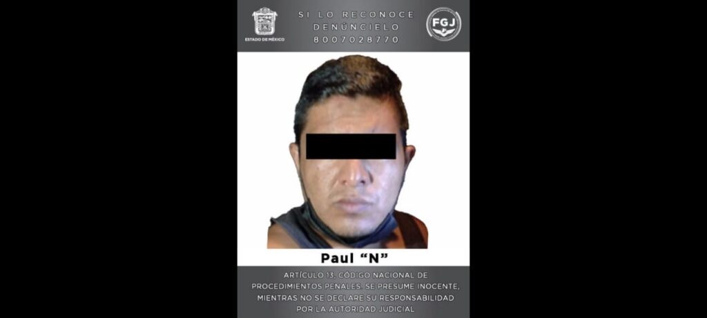 FGJEM detiene en la CDMX a Paul “N” alias “El Meño”, presunto líder delincuencial dedicado al secuestro *FOTO & VIDEO FGJ-EM