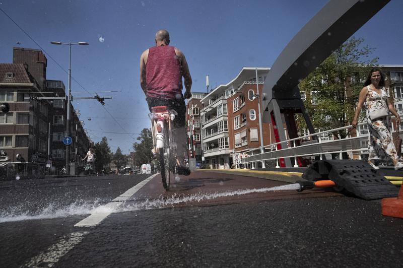 Holanda declara escasez de agua debido al calor Foto: AP