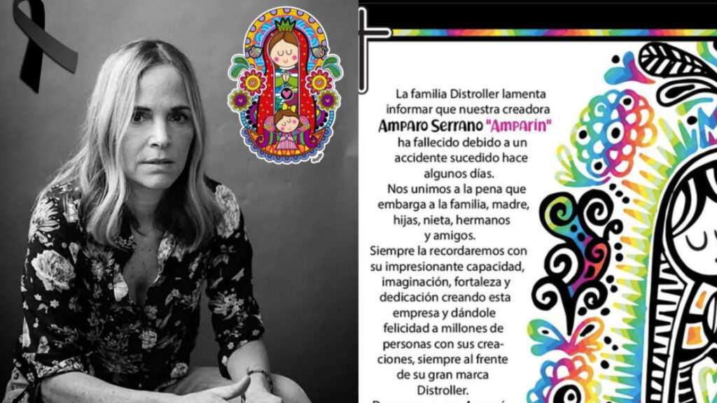 Murió Amparín Serrano, ex integrante de Flans, creadora de Distroller y Virgencita Plis