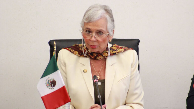 Paciencia, pide Olga Sánchez Cordero a legisladores