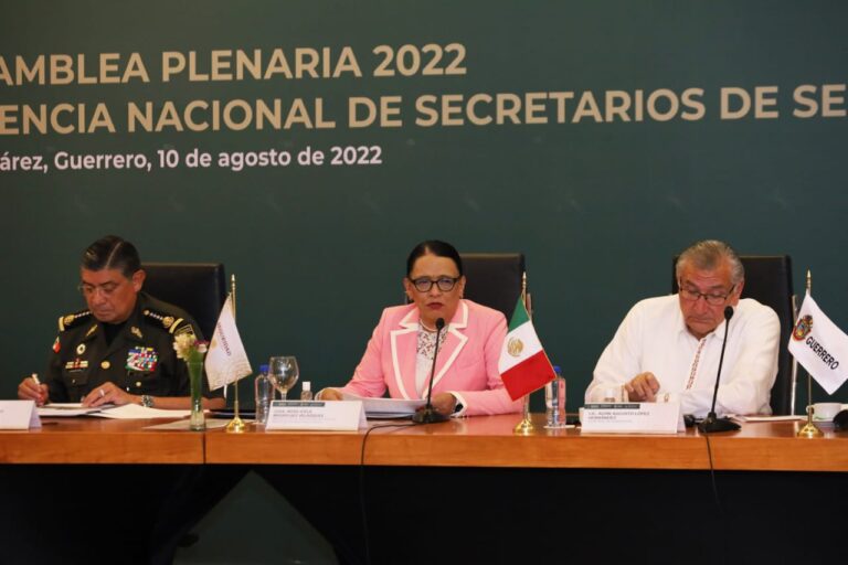 Rosa Icela Rodríguez propone la creación de la Coorinación Nacional Antiextorsiones