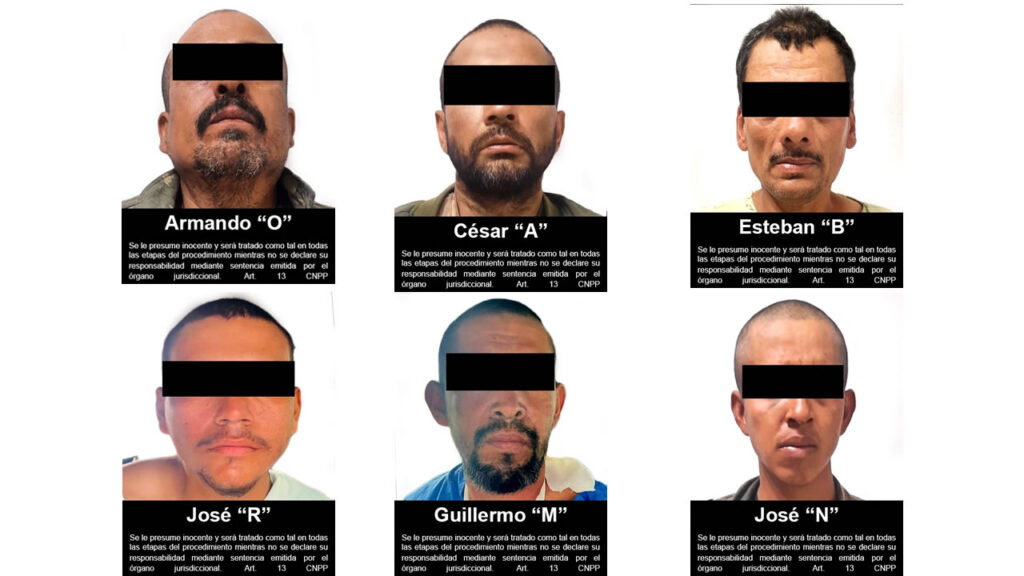 Vinculan a proceso a seis personas detenidas con armas en Zacatecas
