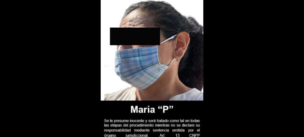 FGR: Juez vinculó a proceso a María 'N', por el delito de delincuencia organizada y secuestro Foto: FGR