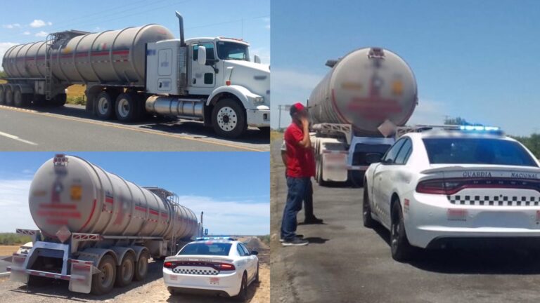 Guardia Nacional recupera hidrocarburo transportado de manera ilegal en Nuevo León **FOTOS GN