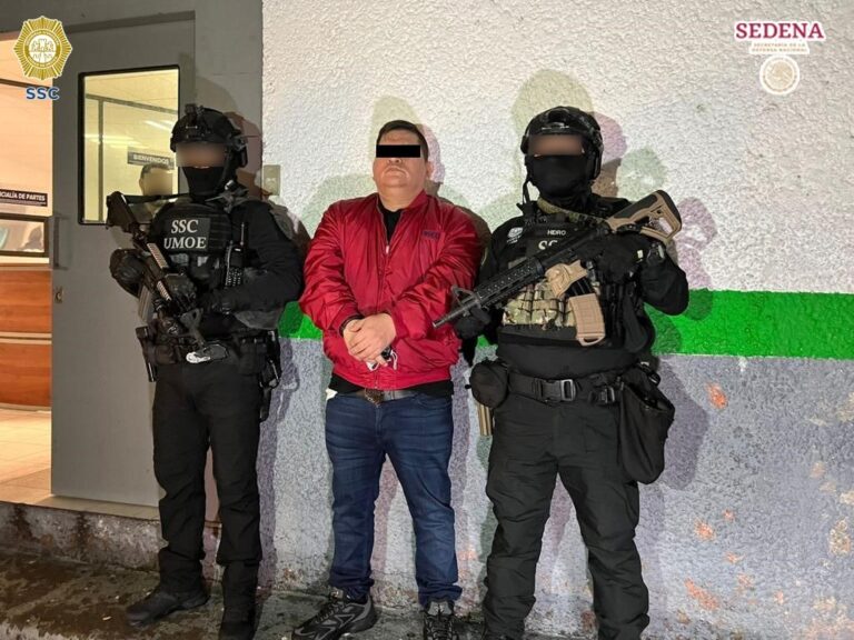 Detienen en CDMX a José Bernabé Brizuela Meraz alias "La Vaca" o "La Bestia", lider del grupo criminal "Cártel Independiente de Colima"
