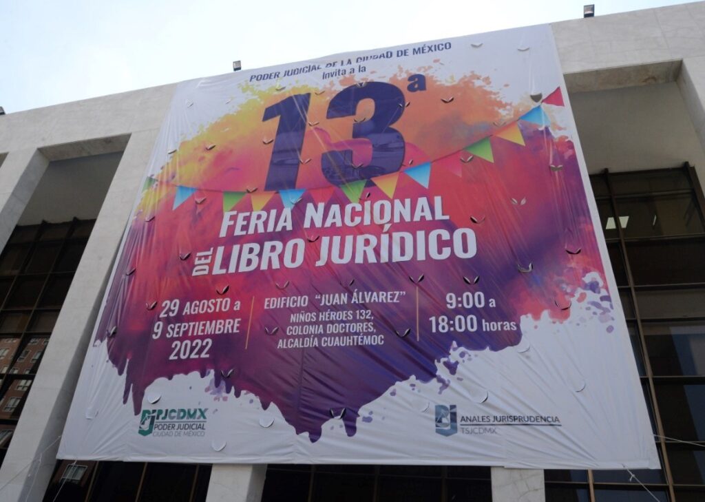 PJ-CDMX luego de 2 años de pandemia retoma la “Feria Nacional del Libro Jurídico”