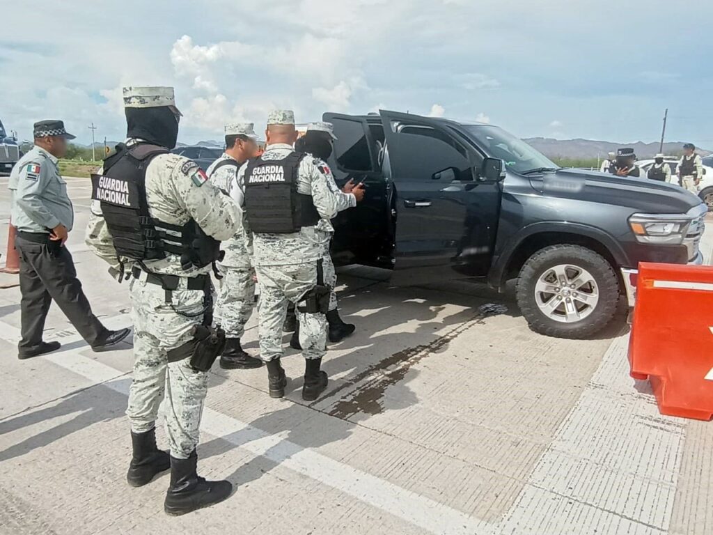 GN detuvo en Sonora a Víctor Manuel “N” presunto líder de plaza de “Los Salazar”