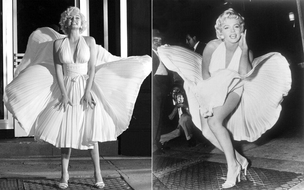 "Blonde" recrea vestidos emblemáticos de Monroe
