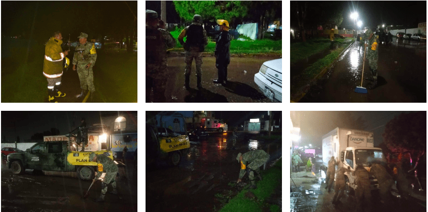 Por inundaciones en Tepeapulco, Hidalgo SEDENA activó el “Plan DN-III-E”