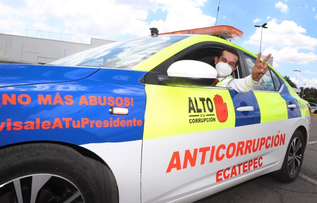 Ecatepec pone en marcha "Programa Anticorrupción” contra automovilistas