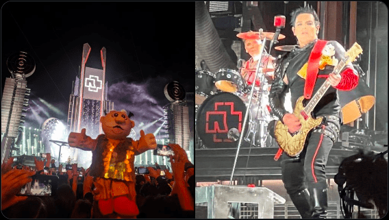 Dr. Simi hizo aparición estelar en concierto de Rammstein en el Foro Sol