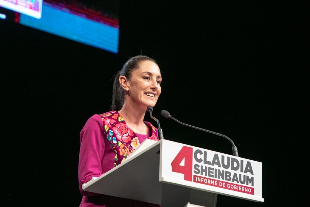 Claudia Sheinbaum presentó su Cuarto Informe de Gobierno