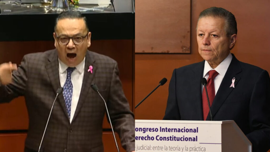 Arturo Zaldívar responde críticas del senador Germán Martínez (Video)