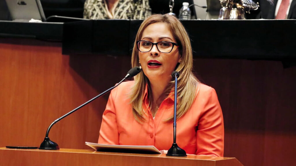 La senadora Lucía Meza pide que INE expida credencial para votar en formato digital