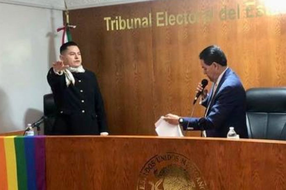 En Aguascalientes rindió protesta primer magistrade binarie en AL