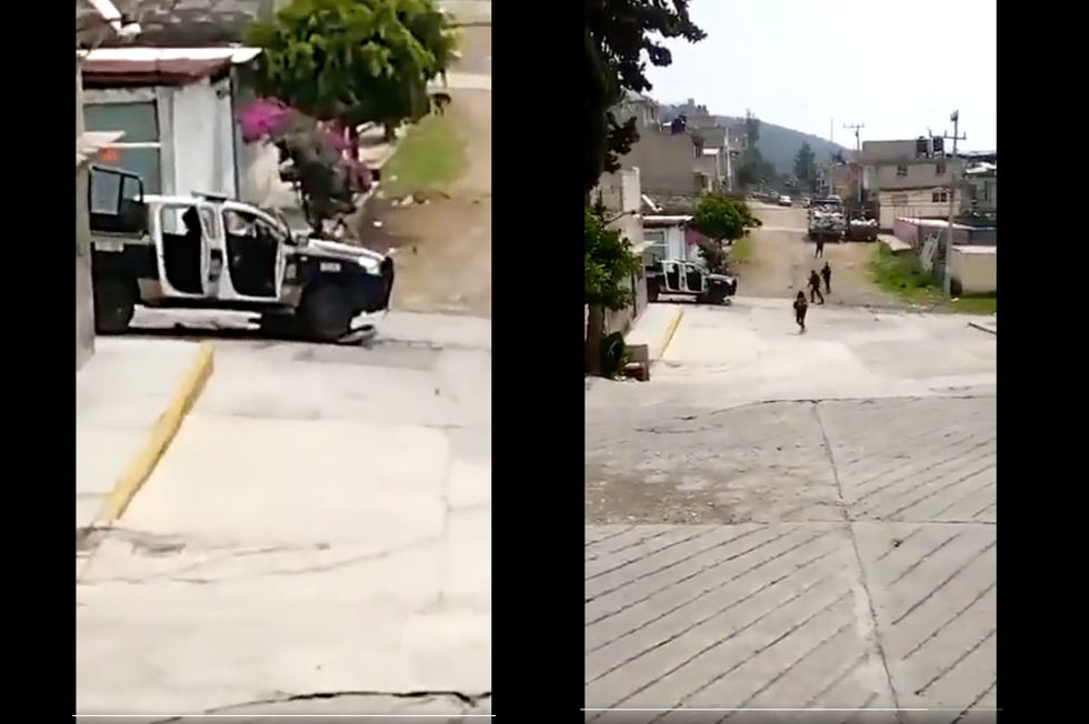 Balacera causó pánico en Santa Clara, Ecatepec (Video)