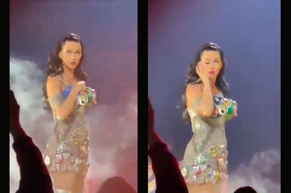 Katy Perry preocupa a sus fans tras perder el control de su párpado en pleno concierto