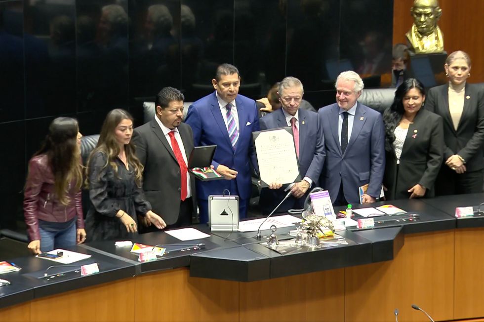 Senado entrega la Medalla Belisario Domínguez 2020