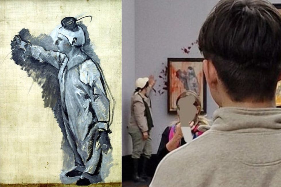 Manchan cuadro de Toulouse-Lautrec en museo de Berlín