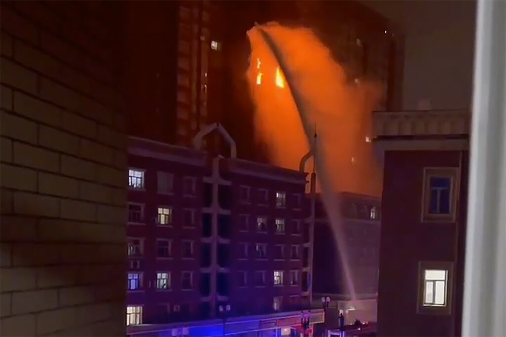 Incendio en edificio de apartamentos en China: 10 muertos