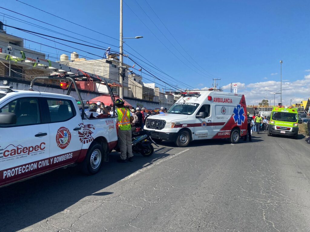 Autoridades identificaron al presunto culpable del accidente en la Avenida Central en Ecatepec