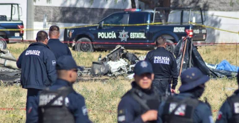 FGR: Primeras investigaciones sobre el desplome del helicóptero de la Policía Estatal de Aguascalientes
