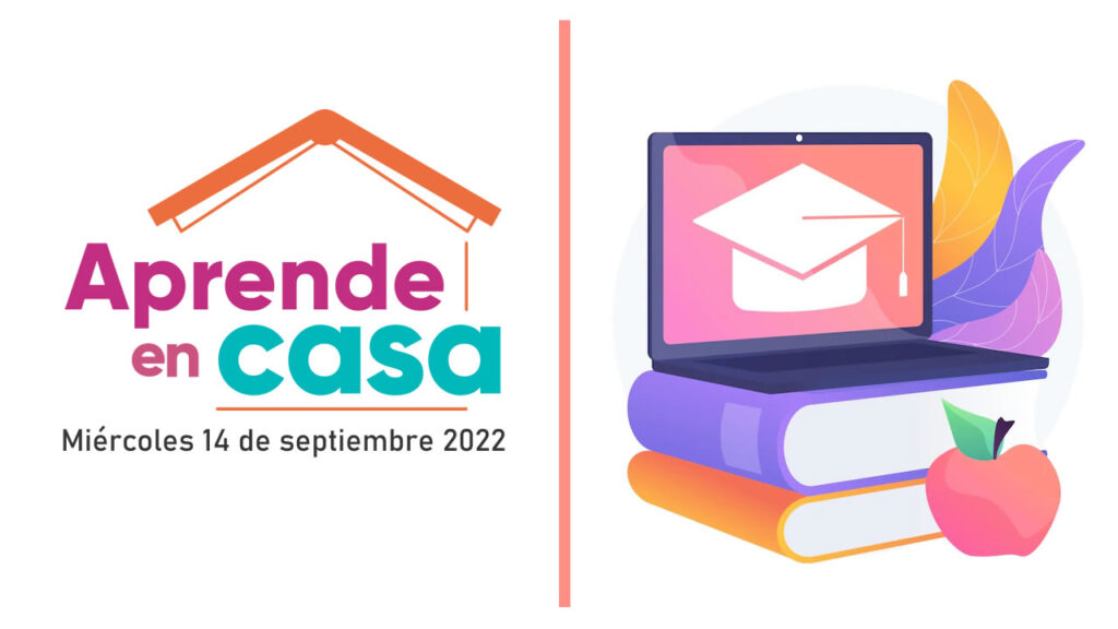 clases y materiales de estudio de Aprende en Casa miércoles 14 de septiembre 2022