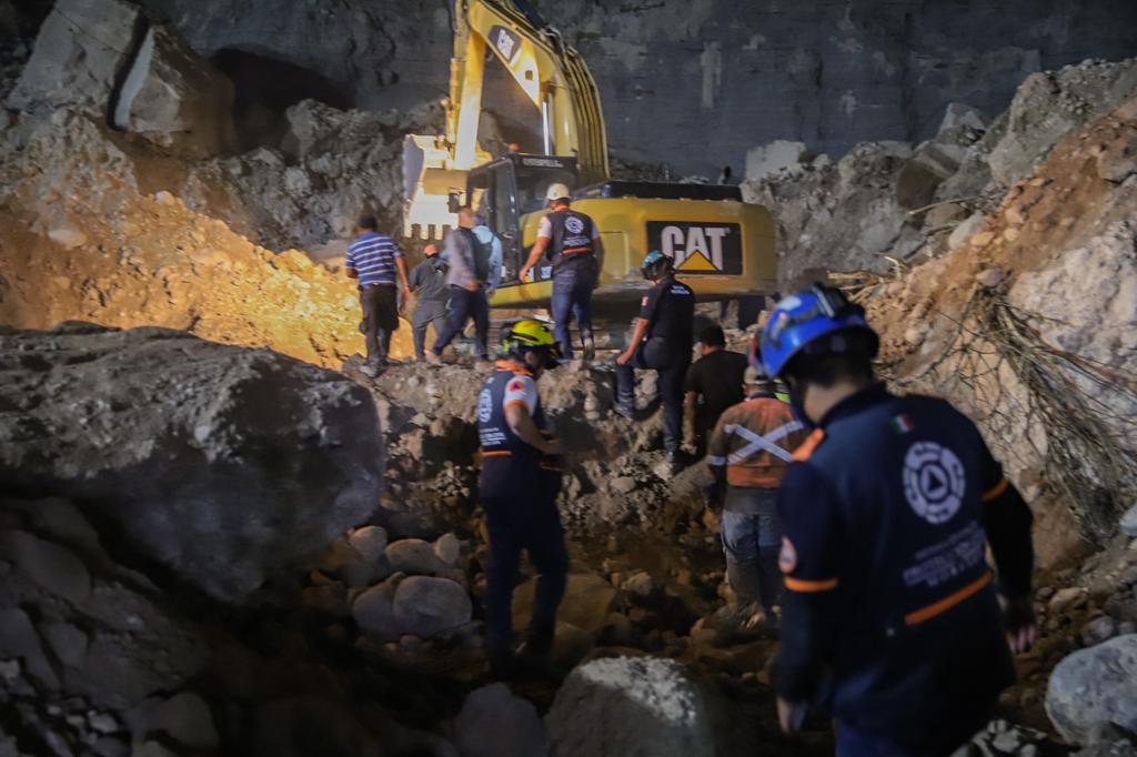 Tras hallar segundo cuerpo suspendieron acciones en mina de Amacuzac, Morelos