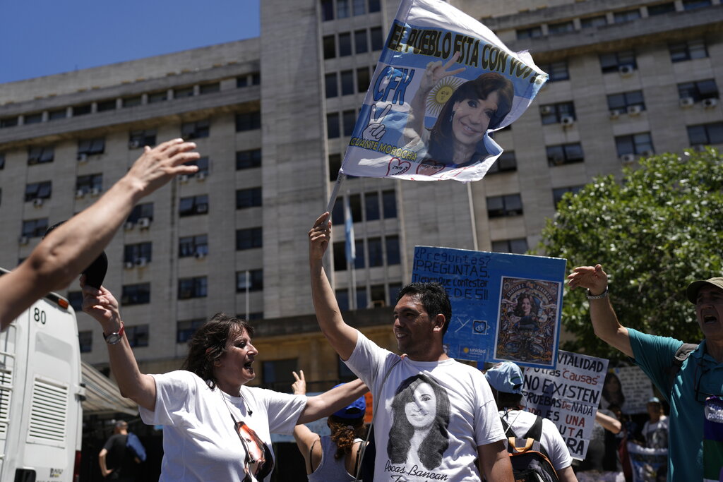Dan a conocer sentencia en juicio a vicepresidenta argentina