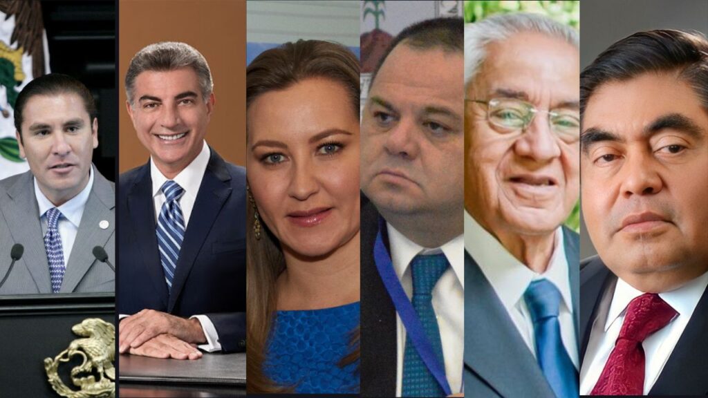 ¿Quiénes han sido los gobernadores de Puebla en los últimos seis años?