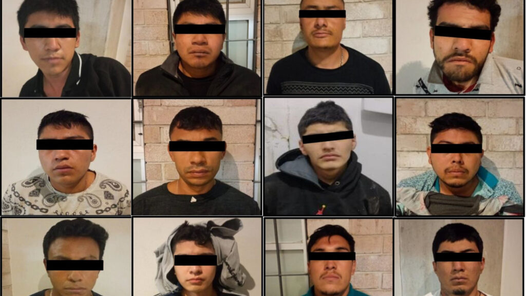 SEDENA y FGR detuvo a 12 delincuentes en Guadalupe, Zacatecas