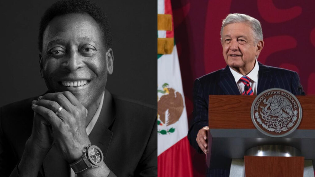 Pelé, “el gran futbolista y humilde maestro”: AMLO lamenta la muerte de O Rei con cita de Ronaldinho