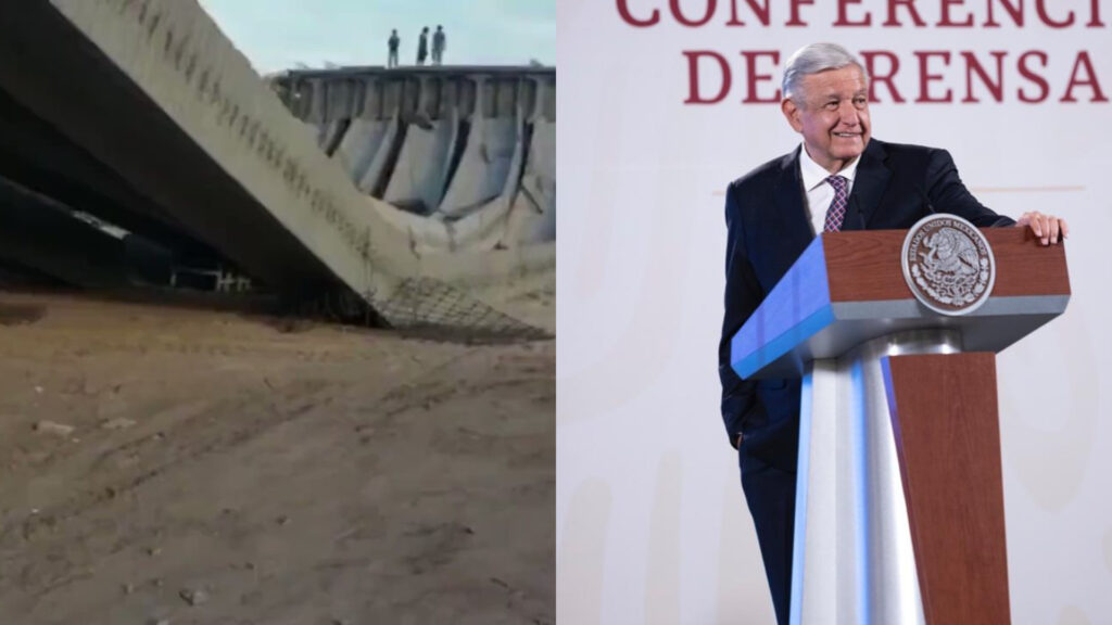 AMLO: puente El Quelite se construía con recursos federales transferidos al Gobierno de Sinaloa