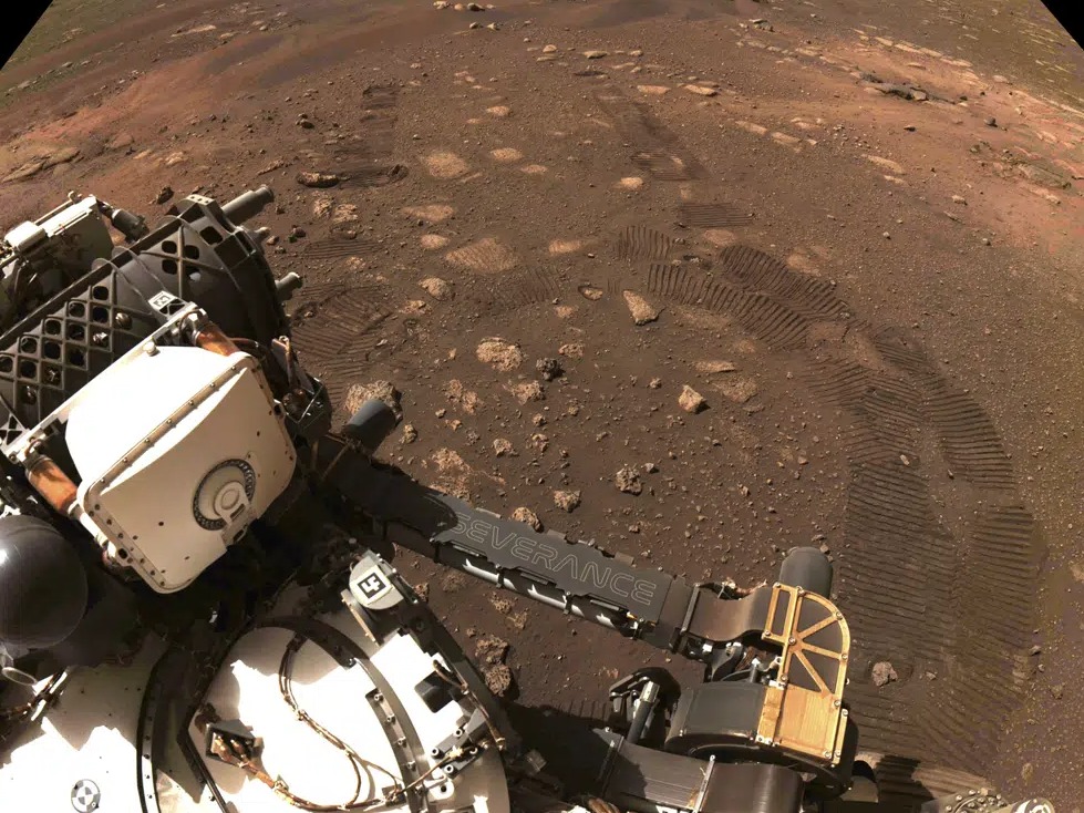 La NASA capta el sonido de un remolino de polvo en Marte