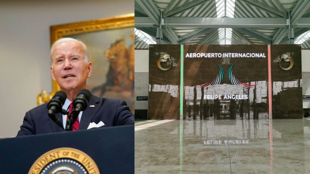 Joe Biden llegará el domingo al AIFA tras visitar la frontera en El Paso
