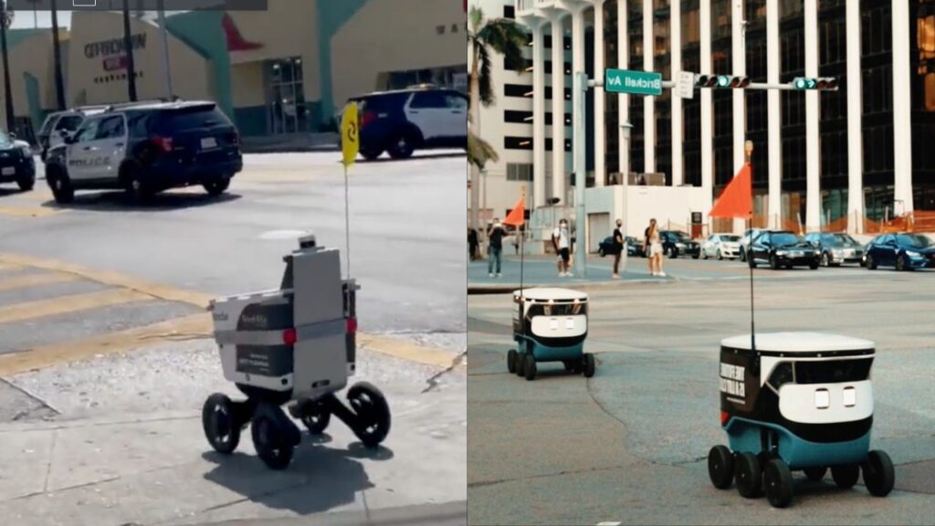 Uber Eats utilizará robots para entregas de comida en Miami, Estados Unidos