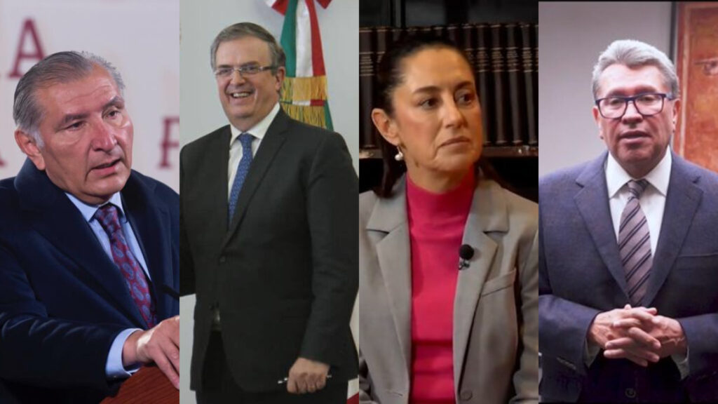 “Pasarela” de presidenciables de AMLO en Plenaria de senadores de Morena