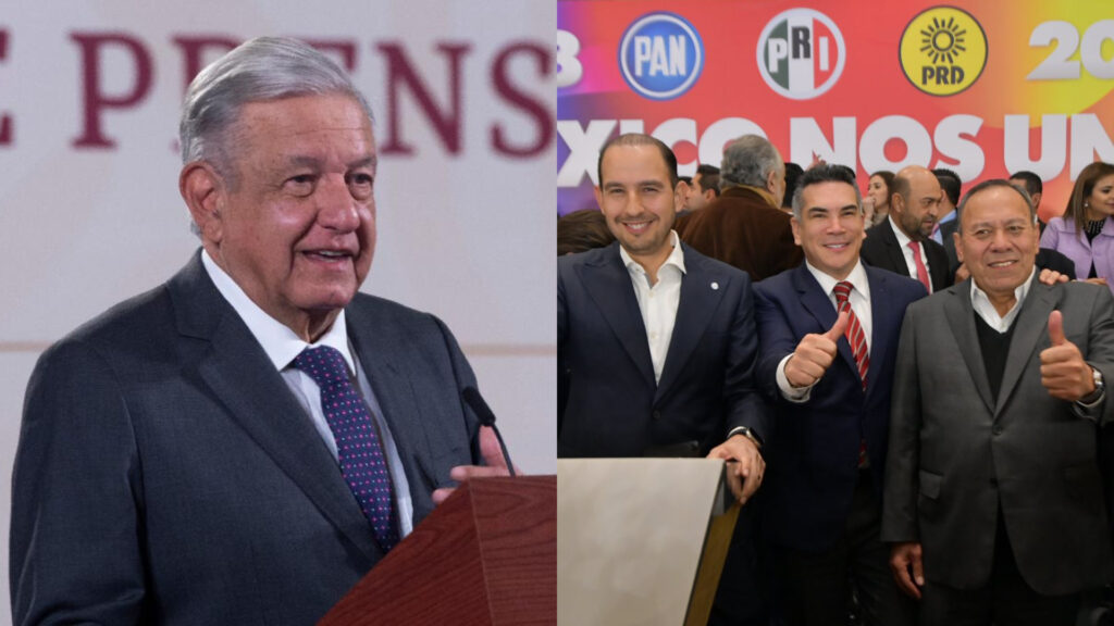 Reagrupación de Va por México "está bien y ya no es nota", opina AMLO sobre alianza opositora